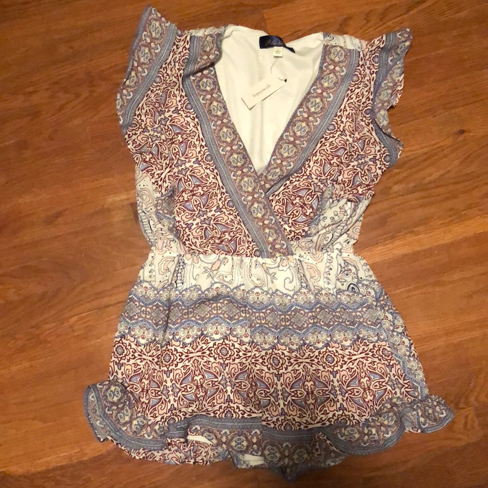 Ruffle romper